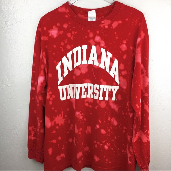 Other - Indiana University Custom Long Sleeve Shirt Large